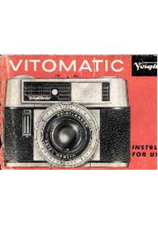 Voigtlander Vitomatic 1 b manual. Camera Instructions.